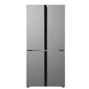 Hoover H-Fridge 700 567 Litre Four Door American Fridge Freezer - Silver