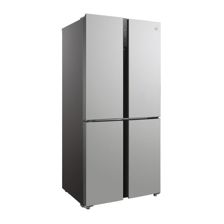 Hoover H-Fridge 700 567 Litre Four Door American Fridge Freezer - Silver - Image 2