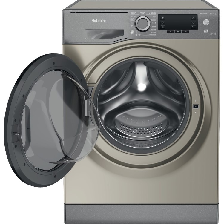 Hotpoint ActiveCare 10kg Wash 7kg Dry 1400rpm Washer Dryer - Graphite - Image 2