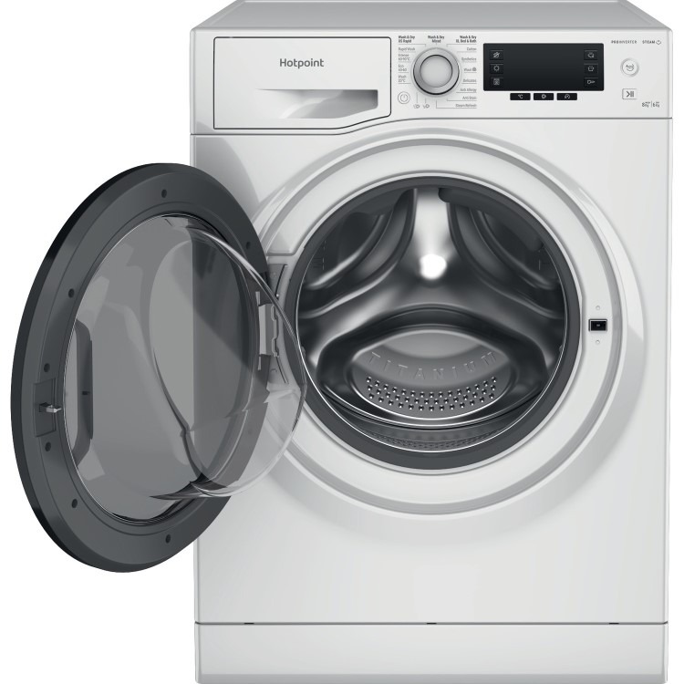 Hotpoint ActiveCare 8kg Wash 6kg Dry 1400rpm Washer Dryer - White - Image 2