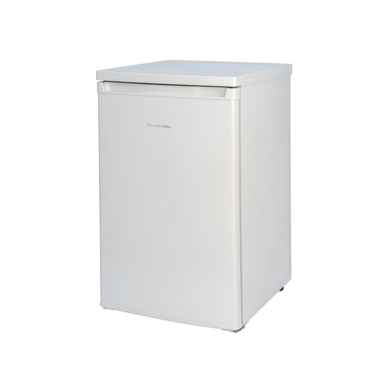 Russell Hobbs 127 Litre Freestanding Under Counter Fridge - White - Image 2