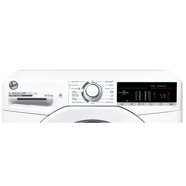Hoover H-Wash 300 8kg Wash 5kg Dry 1400rpm Washer Dryer - White - Image 3