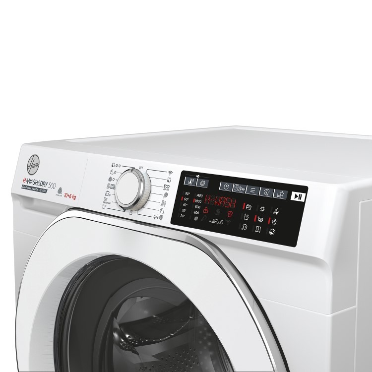 Hoover H-Wash 500 10kg Wash 6kg Dry 1400rpm Washer Dryer - White - Image 3