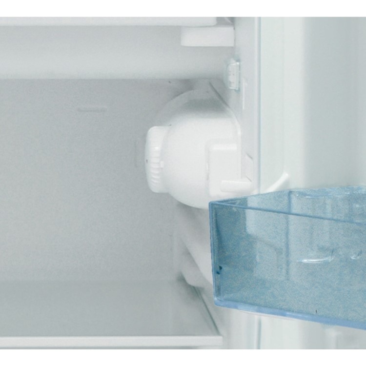 Indesit 121 Litre Under Counter Freestanding Fridge - Silver - Image 3