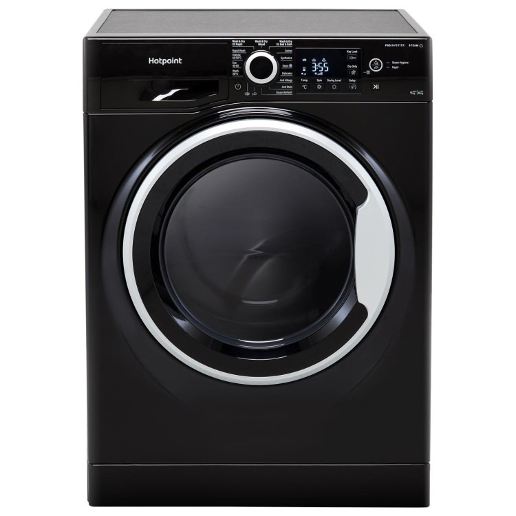 Hotpoint 9kg Wash 6kg Dry 1400rpm Washer Dryer - Black
