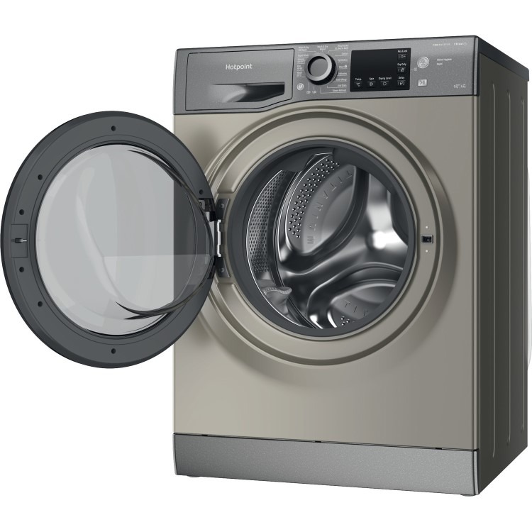 Hotpoint Futura 9kg Wash 6kg Dry 1400rpm Washer Dryer - Graphite - Image 2