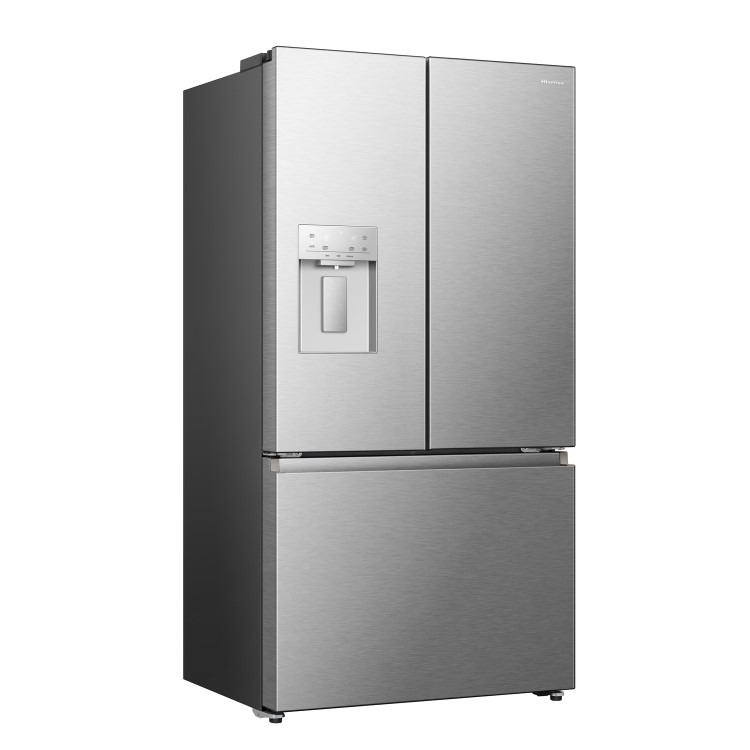 Hisense 634 Litre French Style American Fridge Freezer - Stainless Steel - Image 3