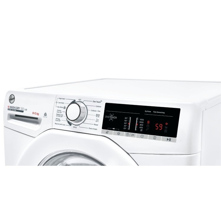 Hoover H-Wash 300 8kg Wash 5kg Dry 1400rpm Washer Dryer - White - Image 4