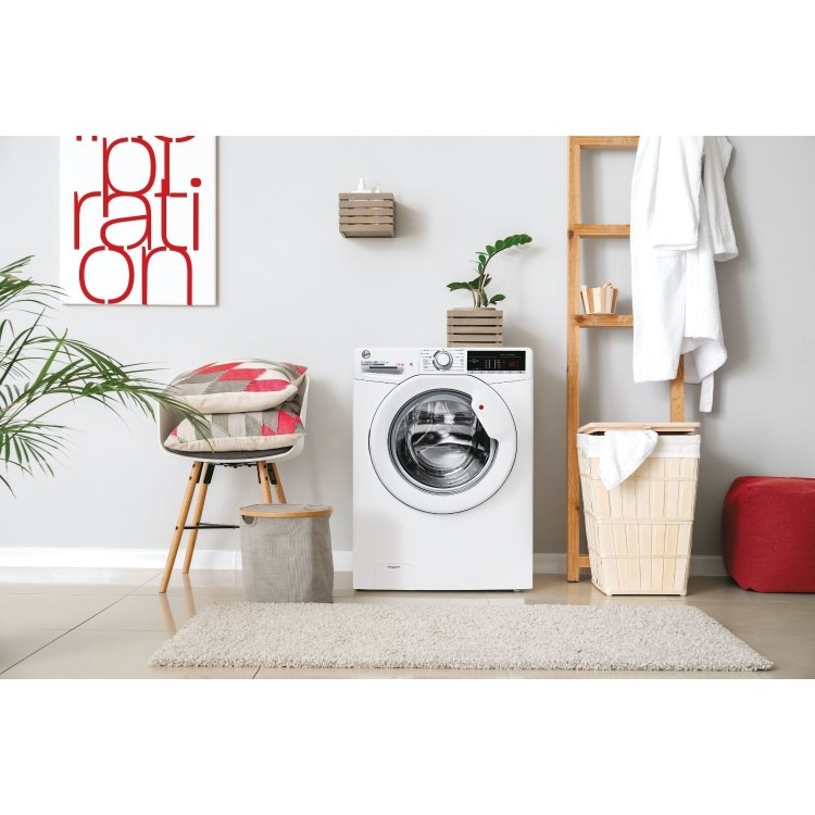 Hoover H-Wash 300 9kg Wash 6kg Dry 1400rpm Washer Dryer - White - Image 4
