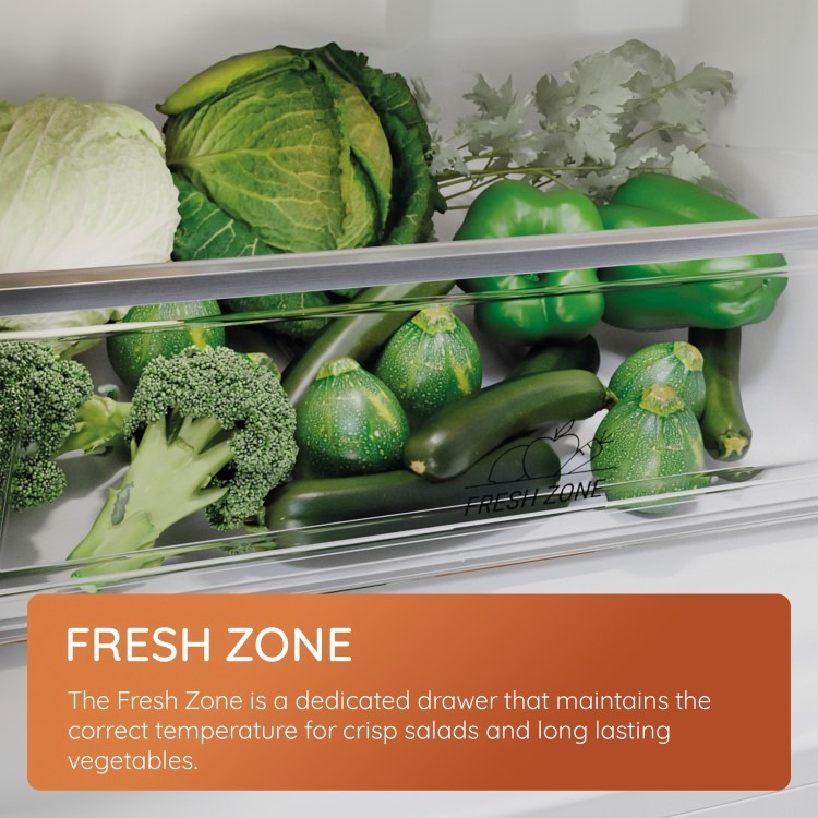 Hotpoint 128 Litre Freestanding Under Counter Larder Fridge - White - Image 4