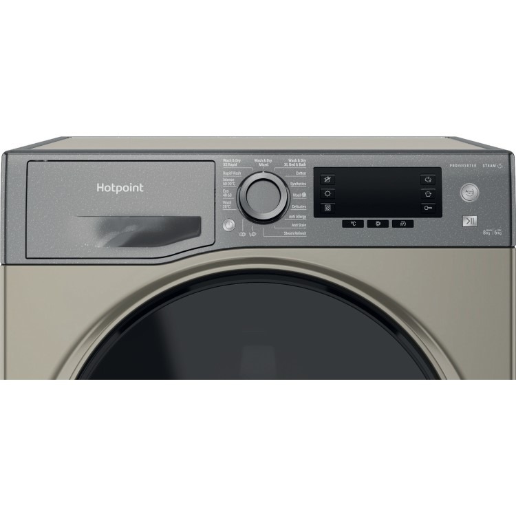 Hotpoint ActiveCare 8kg Wash 6kg Dry 1400rpm Washer Dryer - Graphite - Image 5