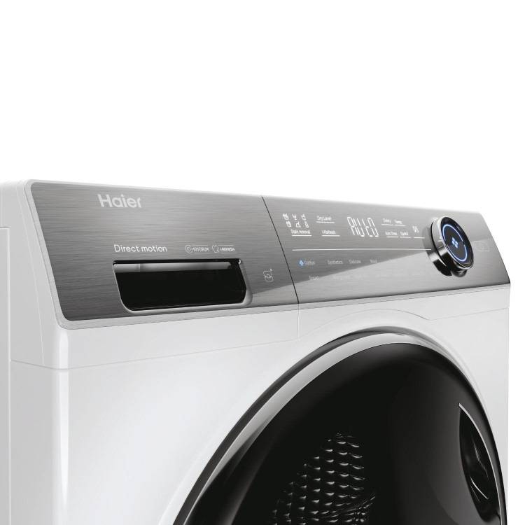 Refurbished Haier 979 iPro Series 7 HWD100BD14979NUK Freestanding 10/6KG 1400 Spin Washer Dryer White - Image 6