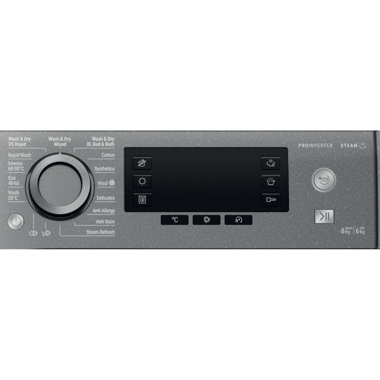 Hotpoint ActiveCare 8kg Wash 6kg Dry 1400rpm Washer Dryer - Graphite - Image 6
