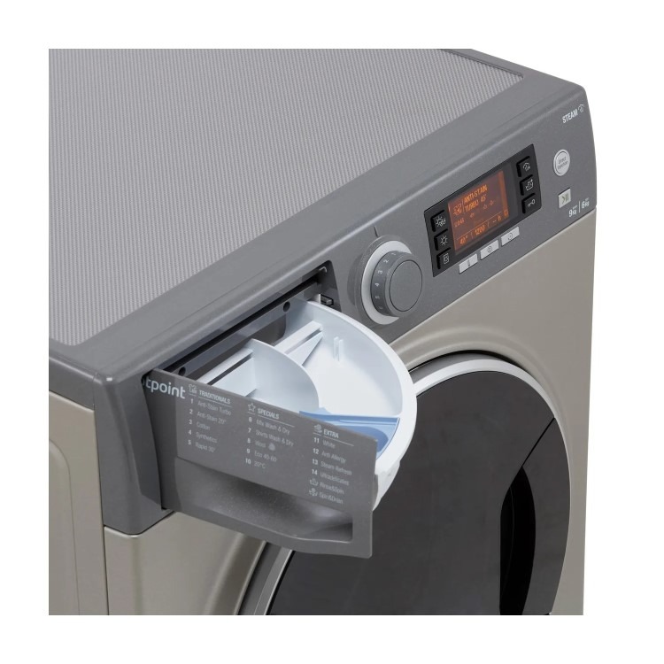 Hotpoint 9kg Wash 7kg Dry 1600rpm Washer Dryer - Graphite - Image 5