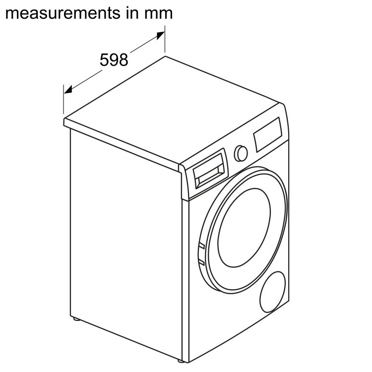 Bosch Series 4 8kg Wash 5kg Dry 1400rpm Washer Dryer - Image 7