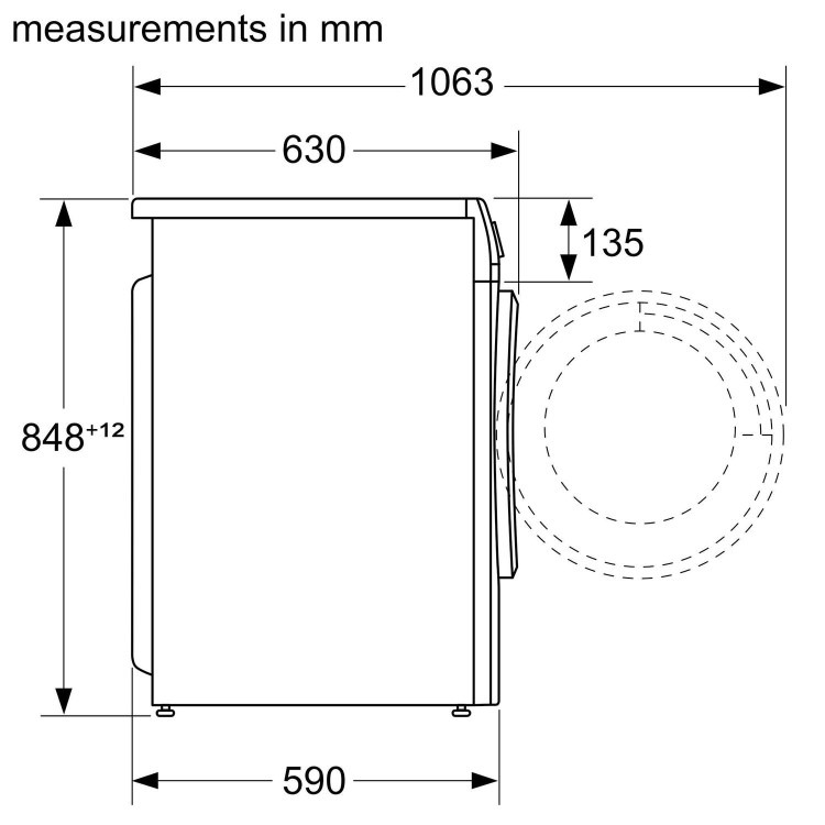 Bosch Series 4 8kg Wash 5kg Dry 1400rpm Washer Dryer - Image 8
