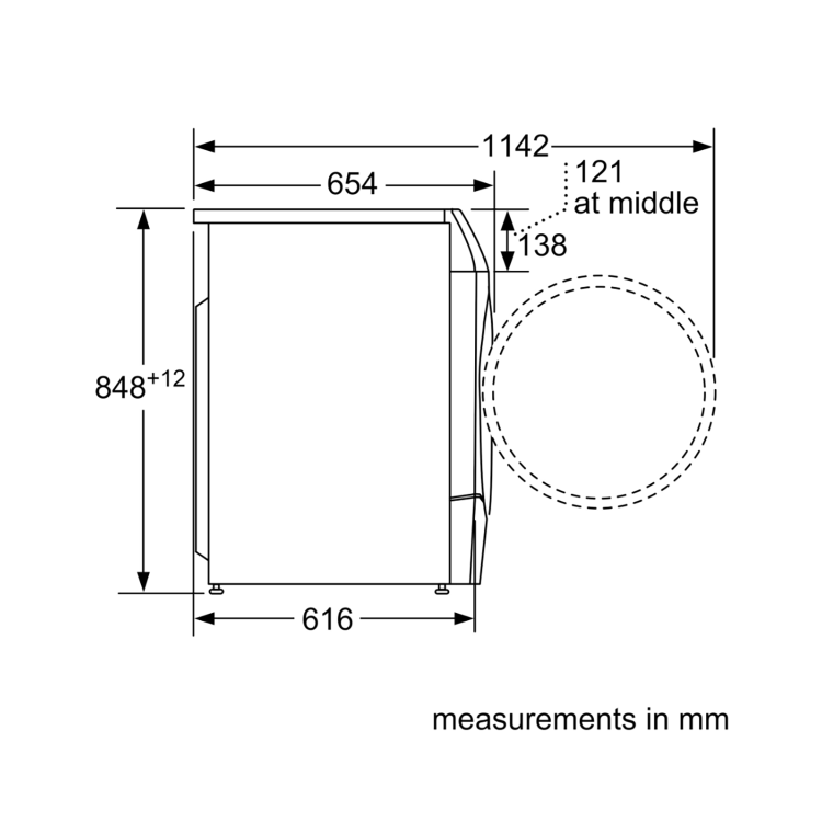 Bosch Series 8 i-Dos 10.5kg Wash 6kg Dry 1400rpm Washer Dryer - Grey - Image 4