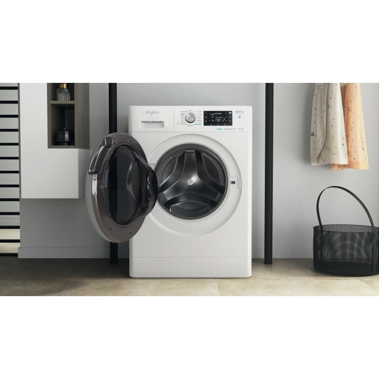 Refurbished Whirlpool 6th sense FFWDD1174269BSVUK Freestanding 11/7KG 1400 Spin Washer Dryer White - Image 10