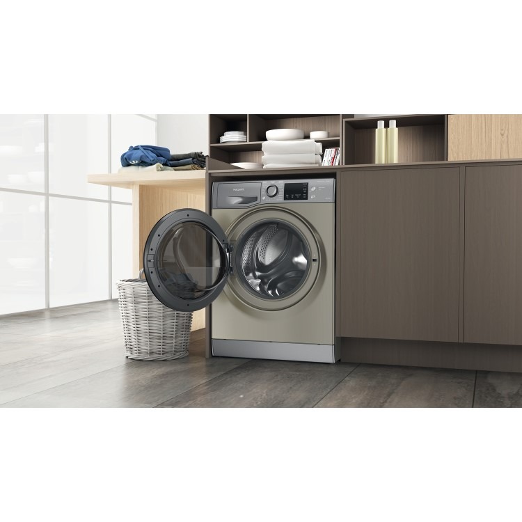 Hotpoint Futura 9kg Wash 6kg Dry 1400rpm Washer Dryer - Graphite - Image 8