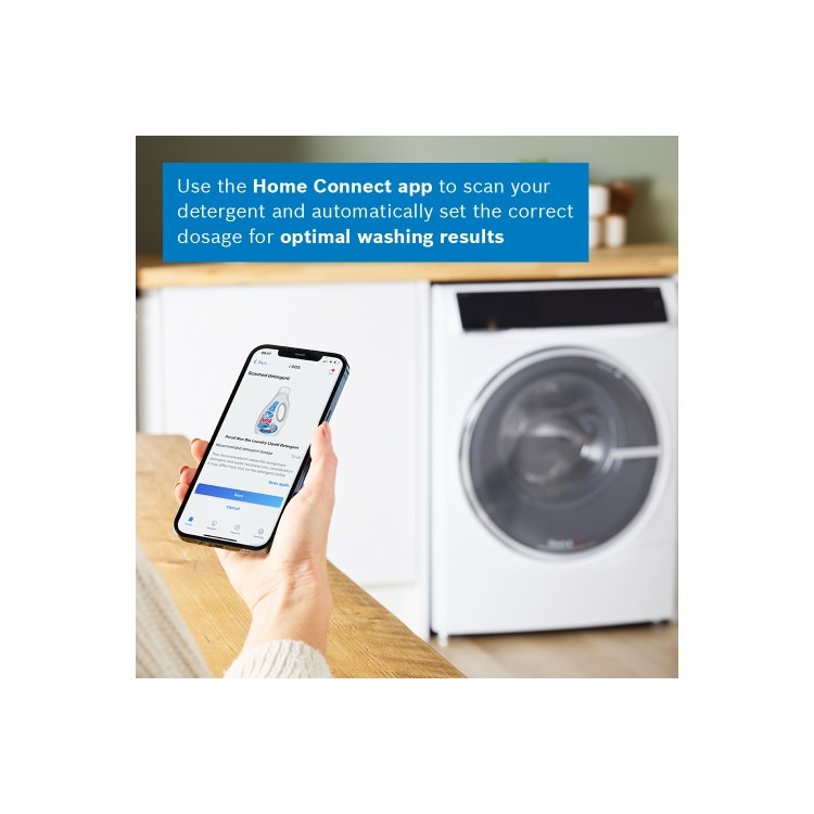 Bosch Series 8 i-Dos 10.5kg Wash 6kg Dry 1400rpm Washer Dryer - White - Image 11