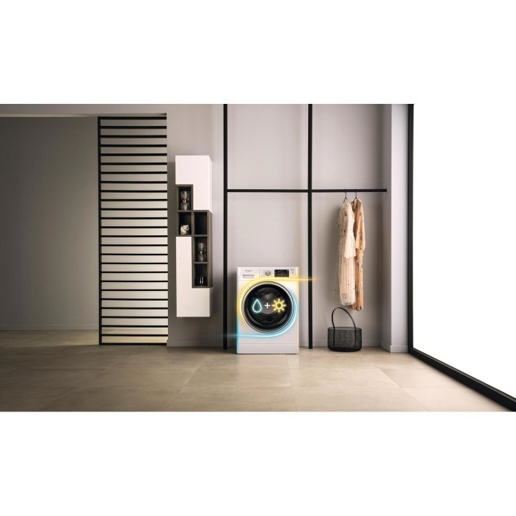 Refurbished Whirlpool 6th sense FFWDD1174269BSVUK Freestanding 11/7KG 1400 Spin Washer Dryer White - Image 13