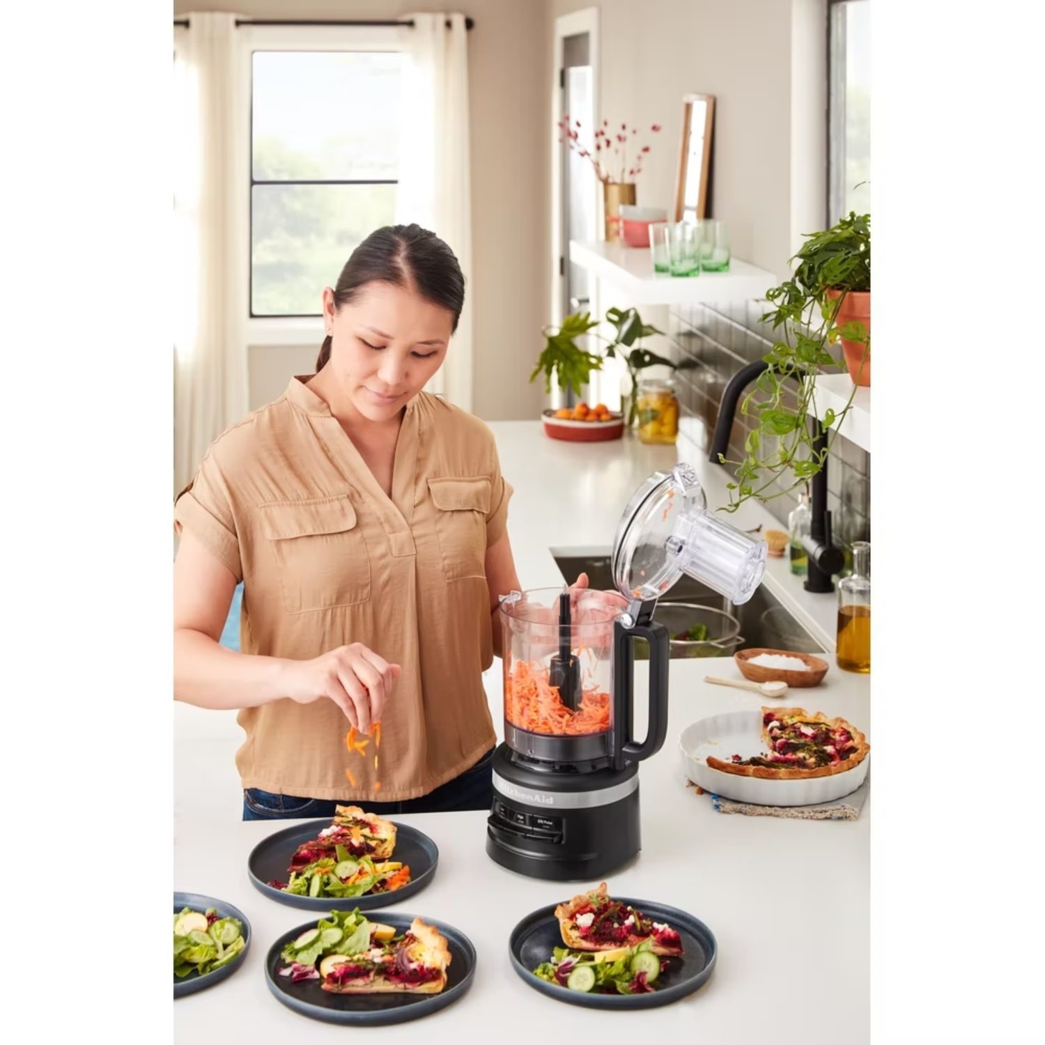 KitchenAid 2.1L Food Processor - Matte Black - Image 5