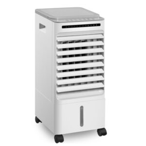 Refurbished electriQ Slimline ECO 6L Air Cooler with Built-In Air Purifier and Humidifier - with 2 free ice packs