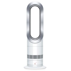 Dyson AM09 Hot+Cool Jet Focus Cooling Fan and Heater - White and Nickel