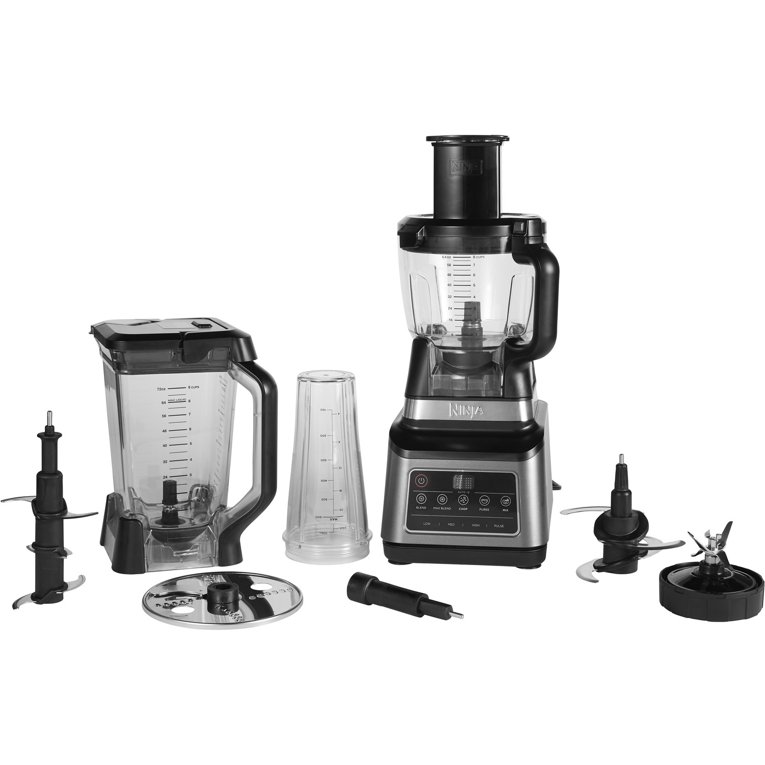 Ninja 3-in-1 Food Processor Blender and Smoothie Maker - Grey - Image 3