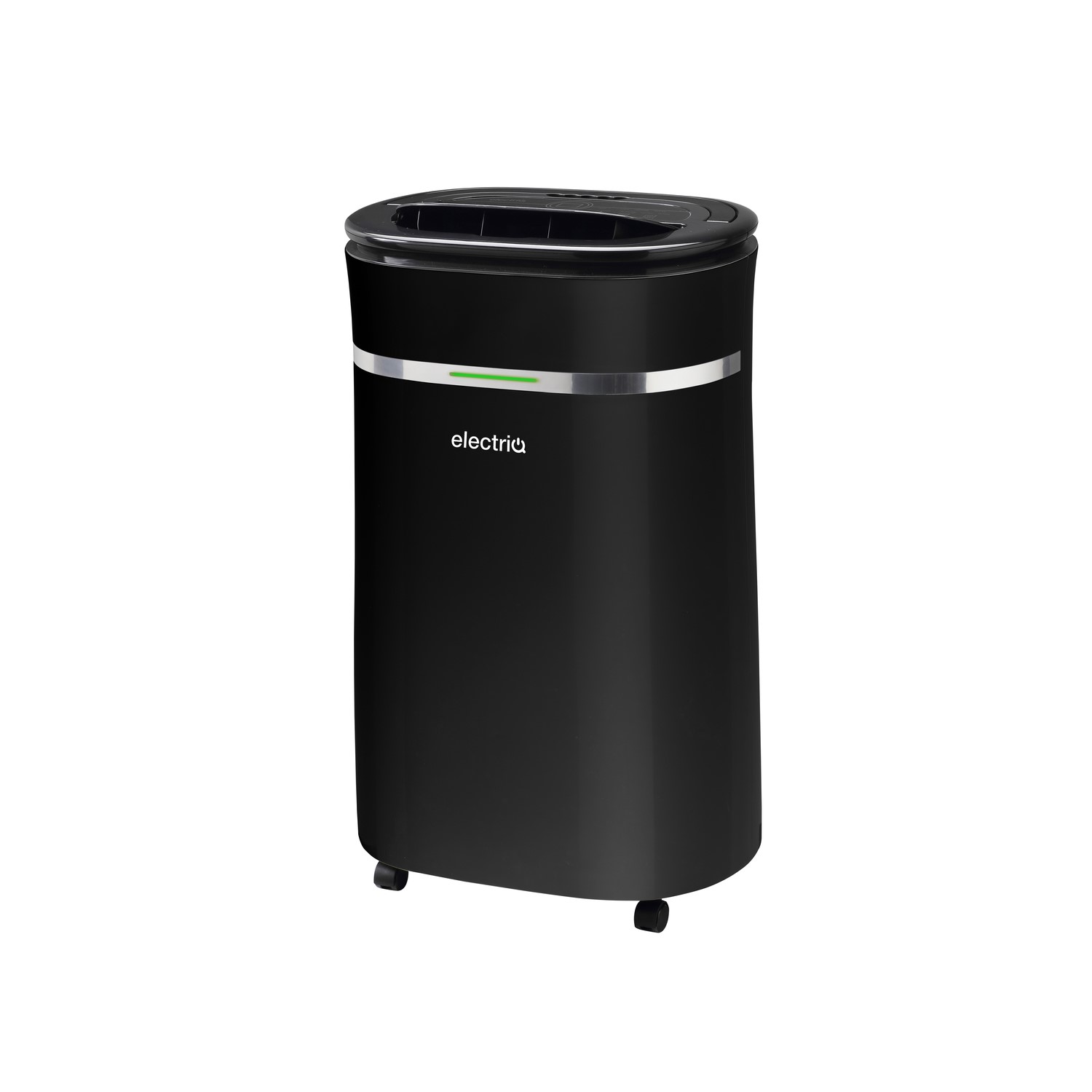 Refurbished electriQ 20 Litre Black Low Energy UV Antibacterial Dehumidifier with HEPA Air Purifier