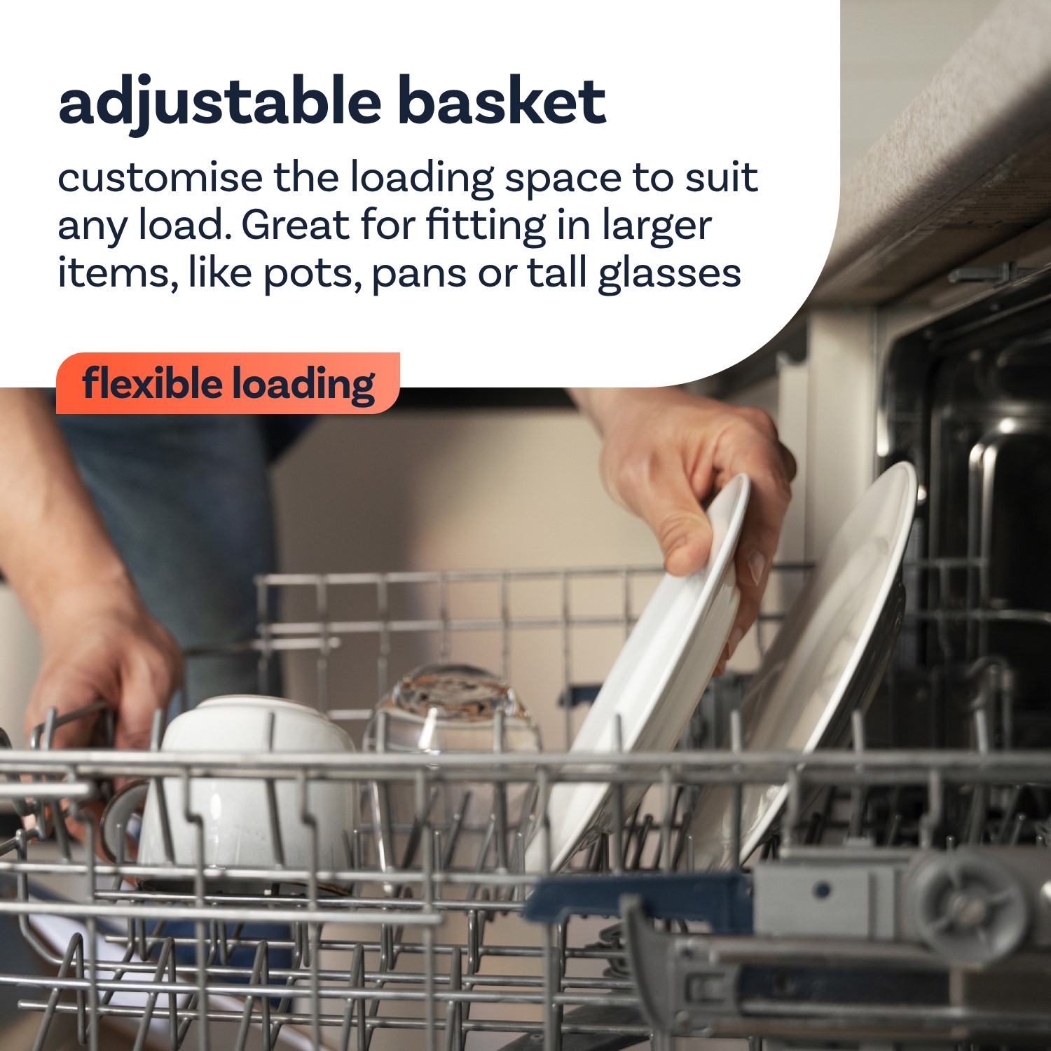LG TrueSteam Integrated Dishwasher - Smart Wi-Fi, A-Rated, Grey control panel - Image 9