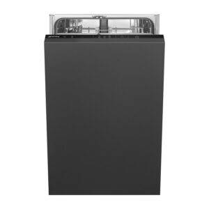 Smeg Universal Integrated Slimline Dishwasher - Black control panel