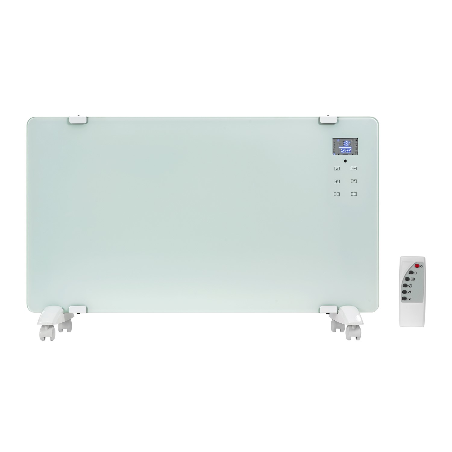 electriQ 2000W Smart Designer Glass Panel Heater - Wall Mountable & Bathroom Safe - Image 2