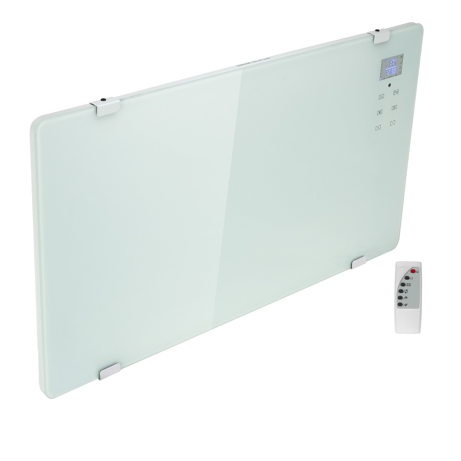 electriQ 2000W Smart Designer Glass Panel Heater - Wall Mountable & Bathroom Safe - Image 3
