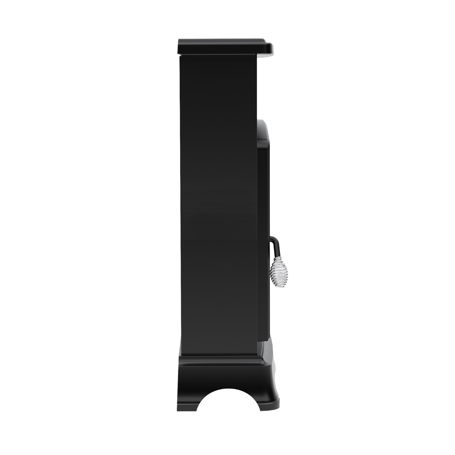 Be Modern Elstow Black Outset Electric Stove Fire - Image 3