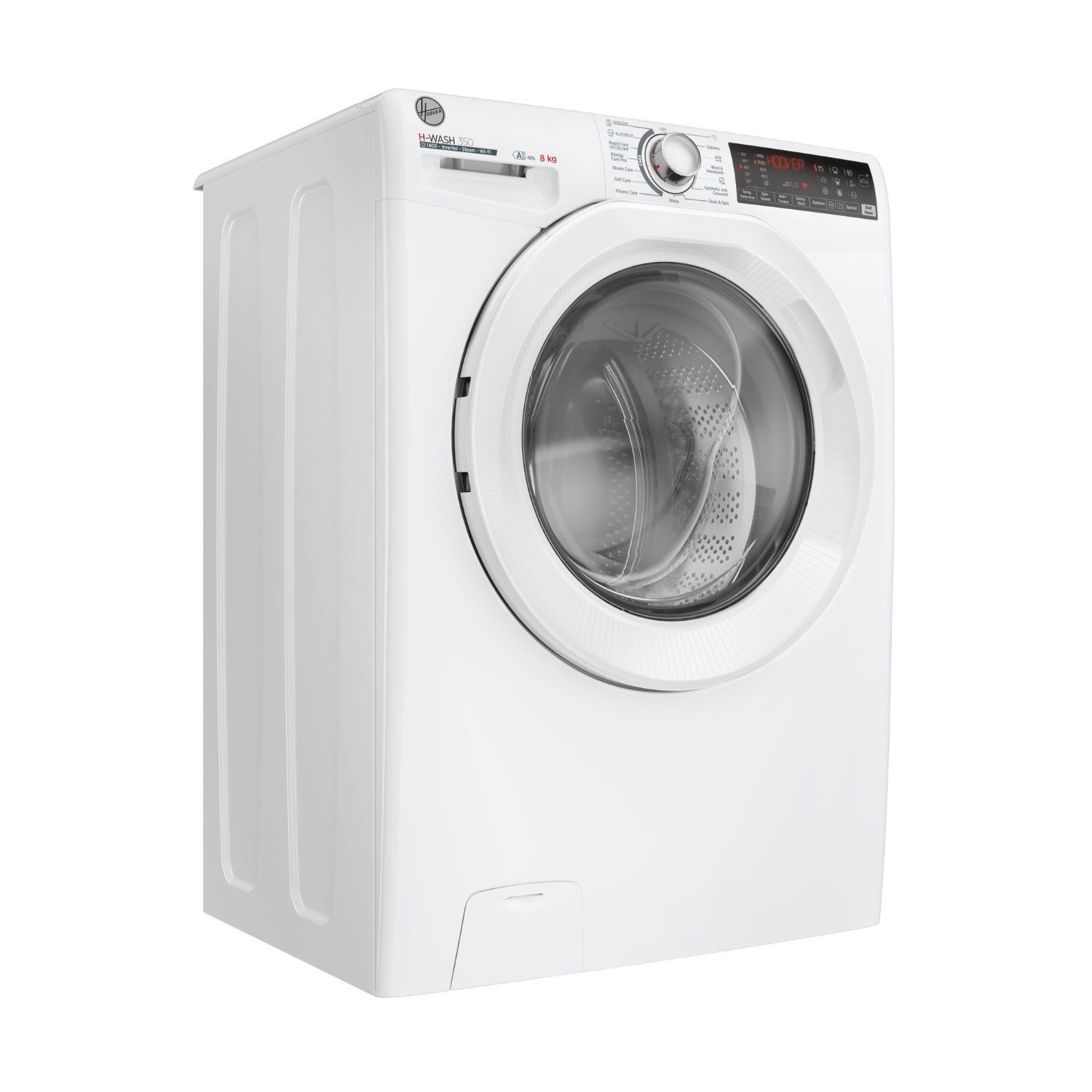 Hoover H-Wash 350 8kg 1400rpm Washing Machine - White - Image 2