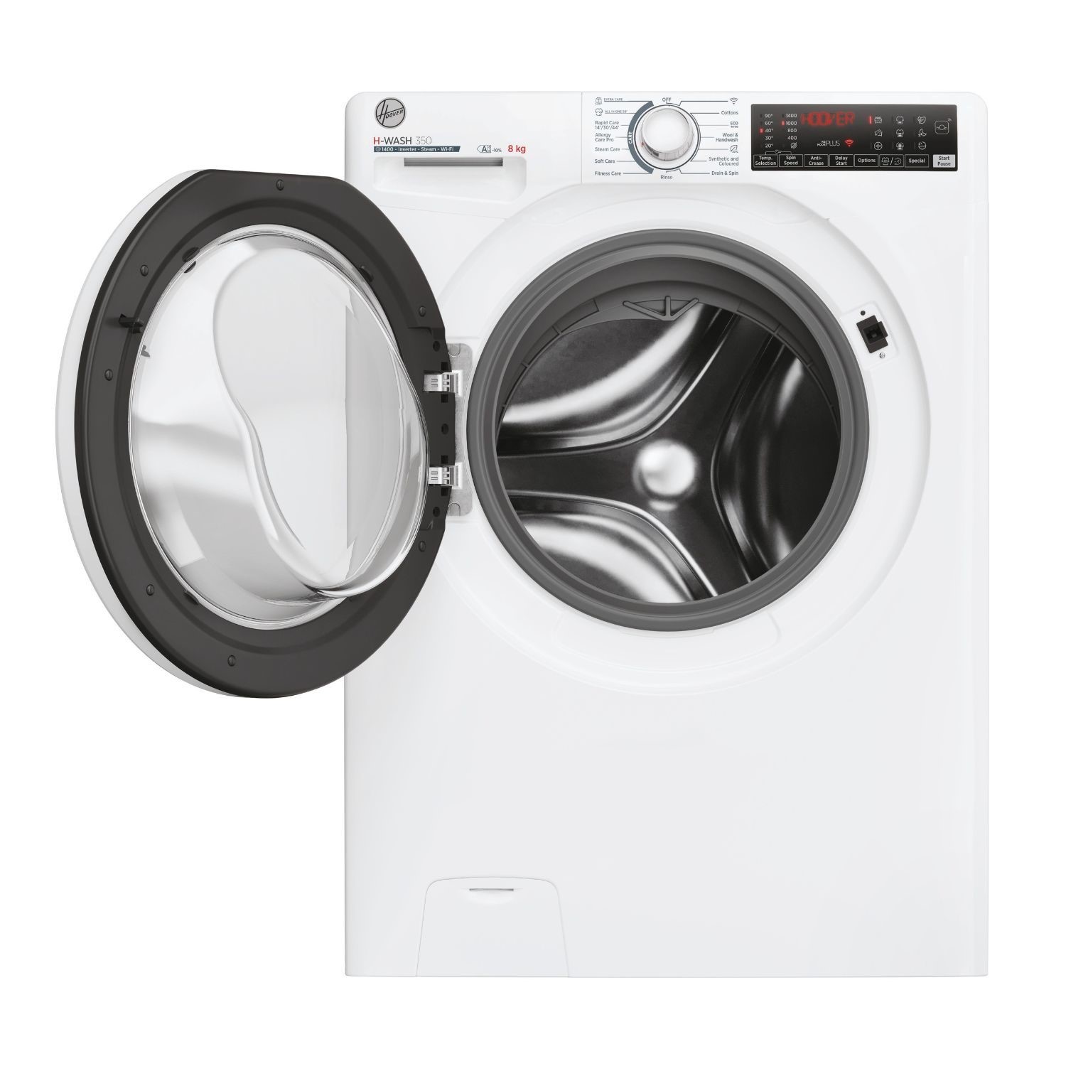 Hoover H-Wash 350 8kg 1400rpm Washing Machine - White - Image 3