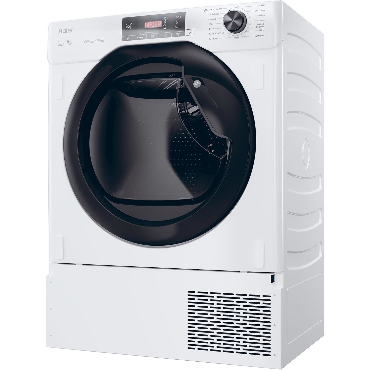 Haier Series 4 7kg Integrated Heat Pump Tumble Dryer - White - Image 2