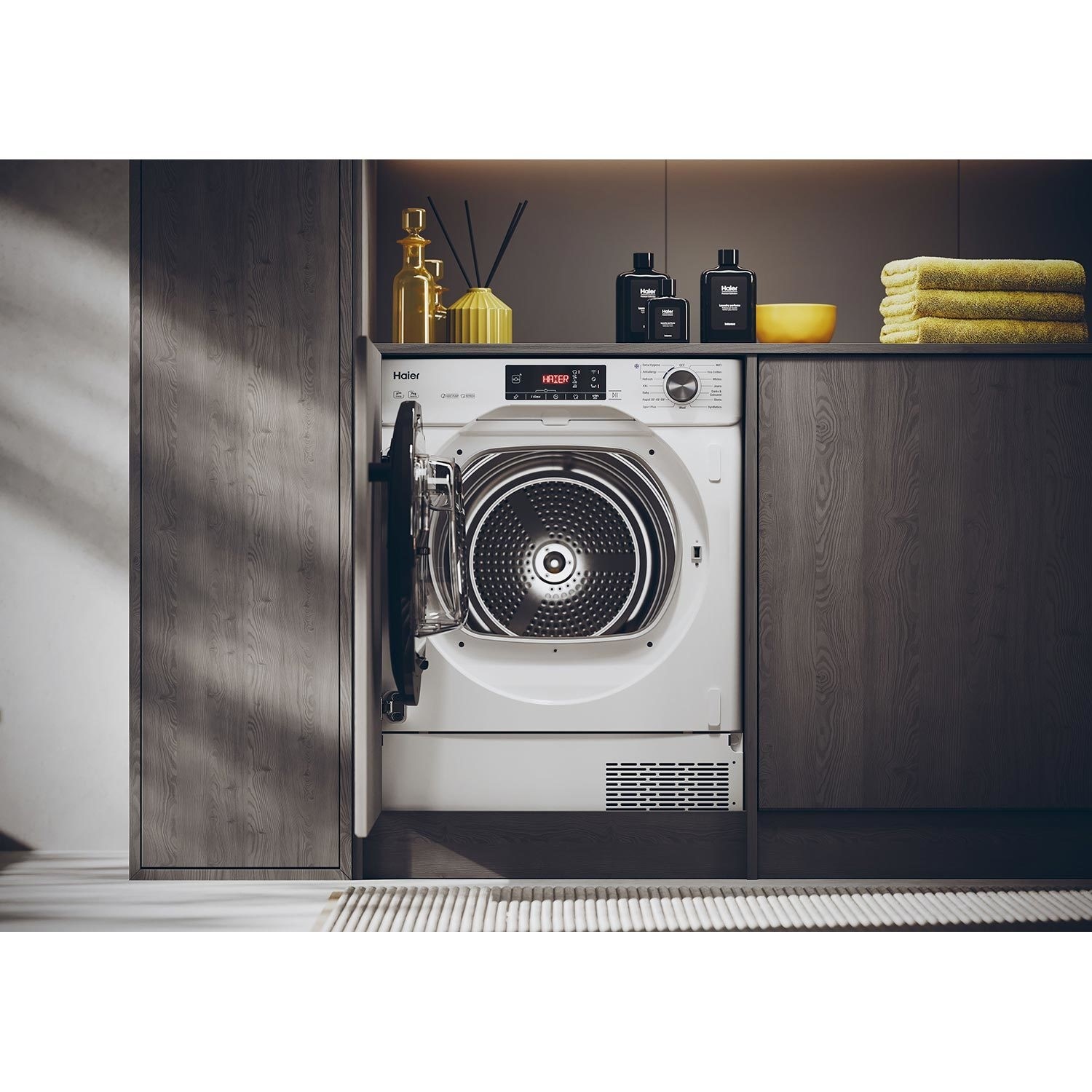 Haier Series 4 7kg Integrated Heat Pump Tumble Dryer - White - Image 4