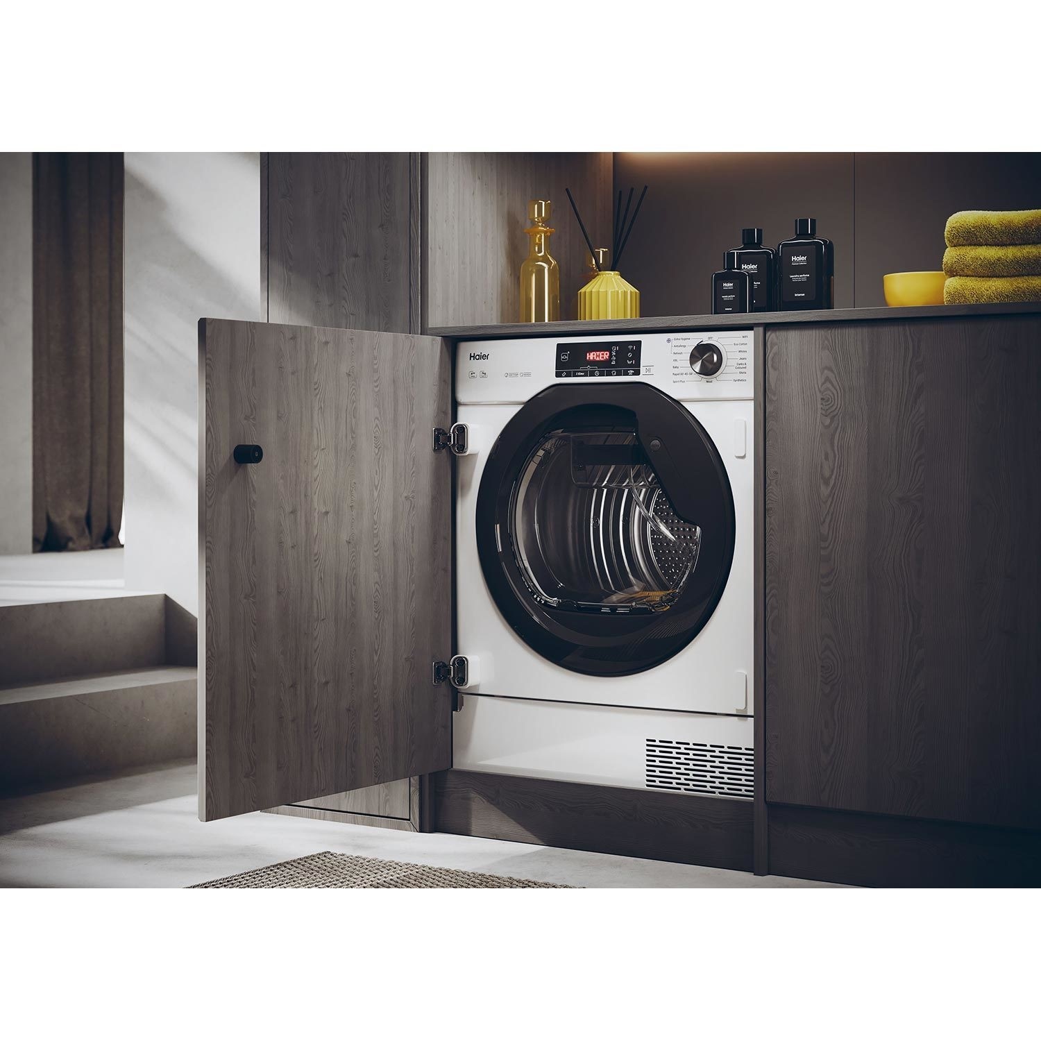 Haier Series 4 7kg Integrated Heat Pump Tumble Dryer - White - Image 5