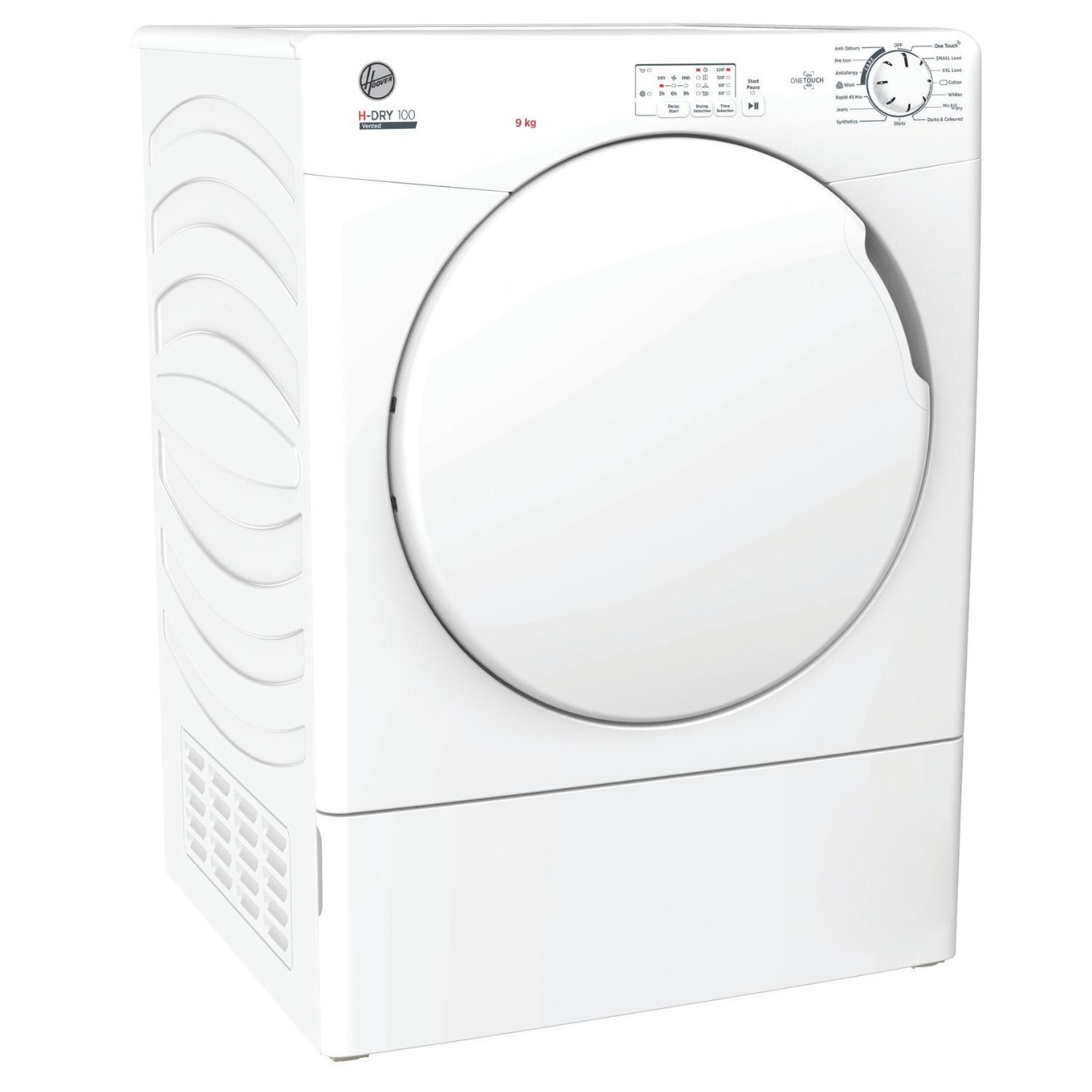 Hoover H-Dry 300 9kg Vented Tumble Dryer - White - Image 2