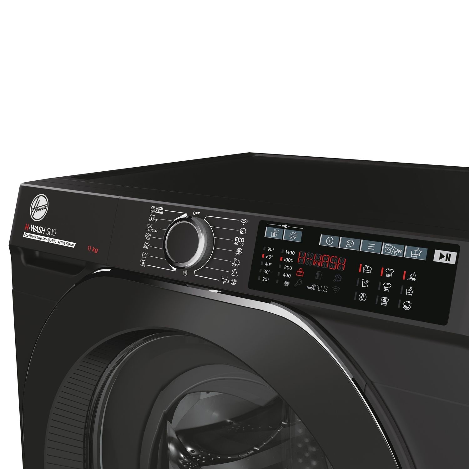 Hoover H-Wash 500 11kg 1400rpm Washing Machine - Black - Image 4