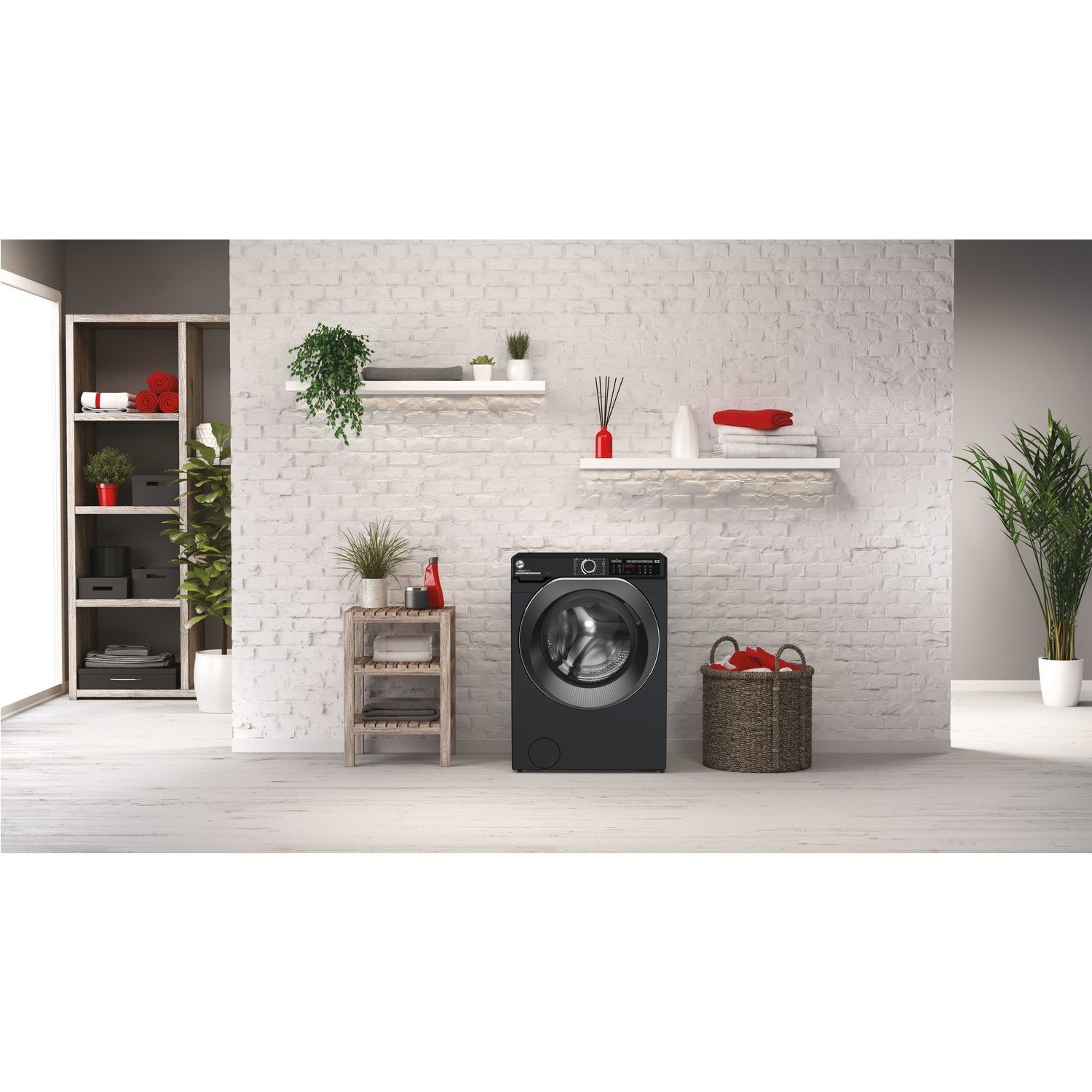 Hoover H-Wash 500 11kg 1400rpm Washing Machine - Black - Image 6