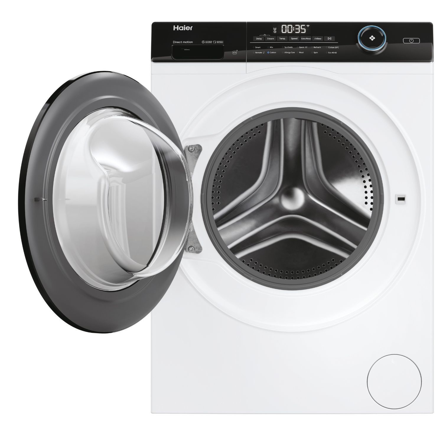 Haier 959 iPro Series 5 9kg 1400rpm Washing Machine - White - Image 2