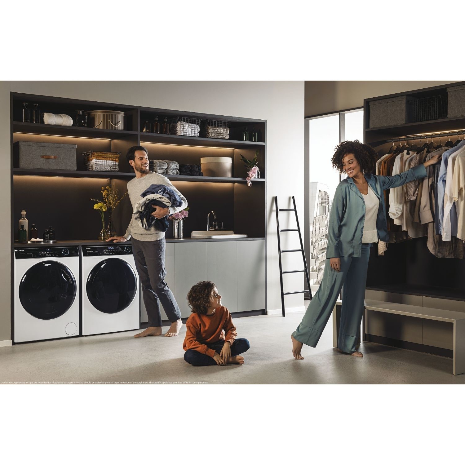 Haier 959 iPro Series 5 9kg 1400rpm Washing Machine - White - Image 9