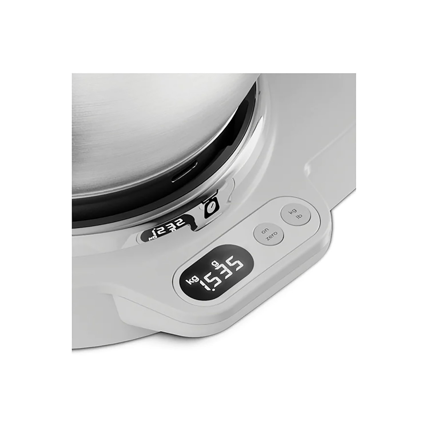 Kenwood KVC65.001WH Chef Titanium Baker Stand Mixer with 5L Bowl - White - Image 4
