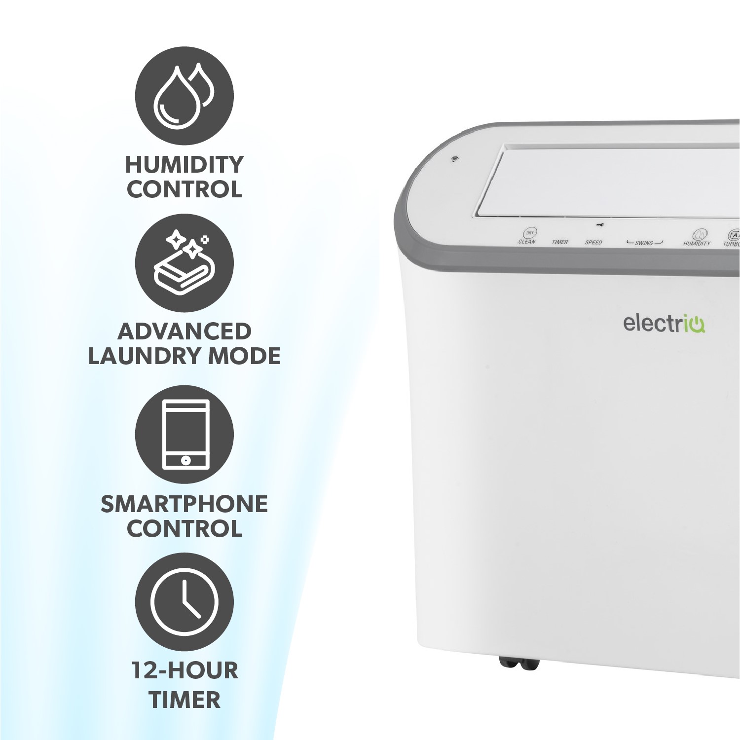 electriQ 25L Smart Premium Low-Energy Laundry Dehumidifier - Image 5