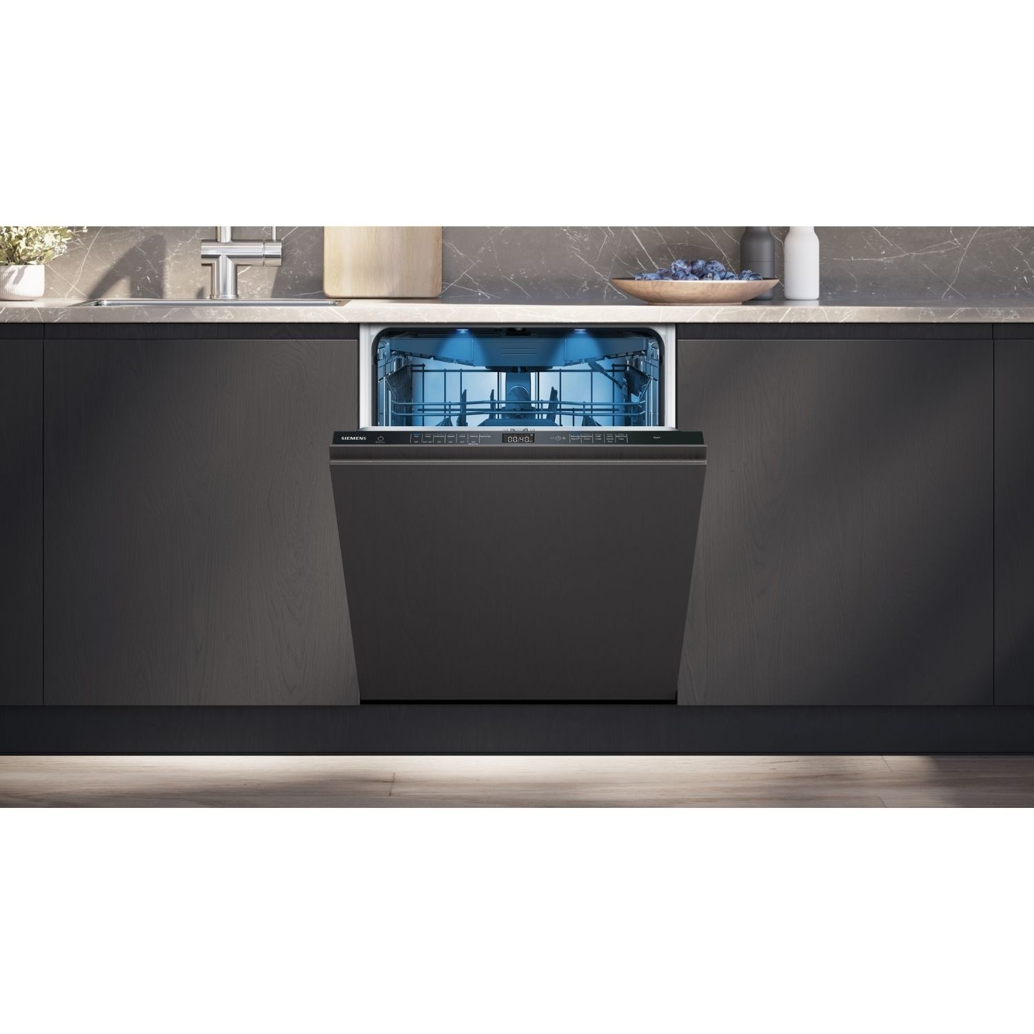 Siemens iQ500 Integrated Dishwasher - Smart Wi-Fi, A-Rated, Black control panel - Image 2