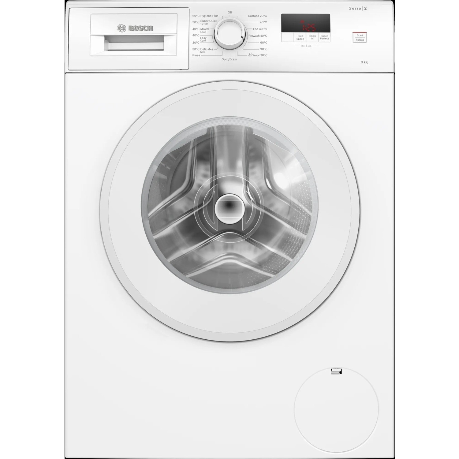 Bosch Series 2 8kg 1400rpm Washing Machine - White