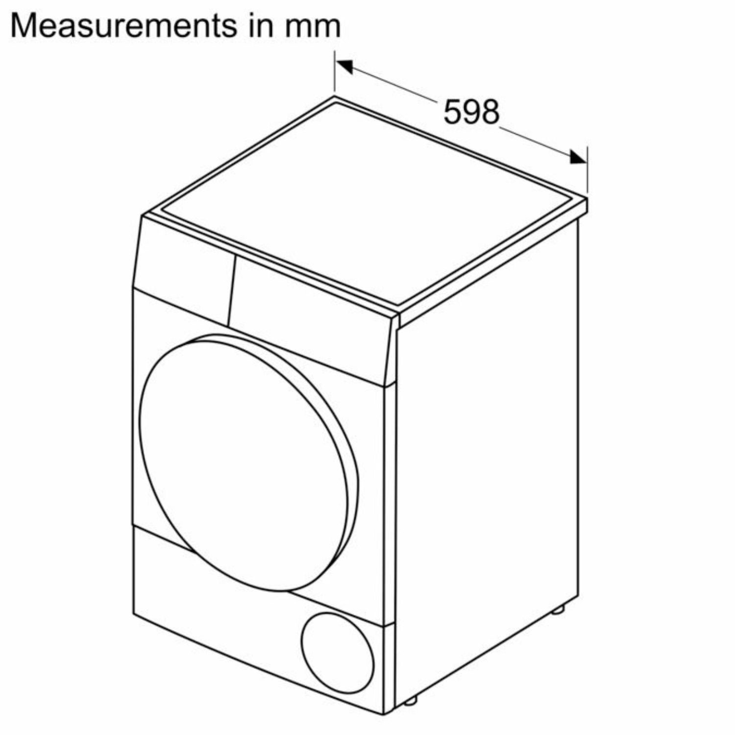 Bosch Series 4 8kg Condenser Tumble Dryer - White - Image 5